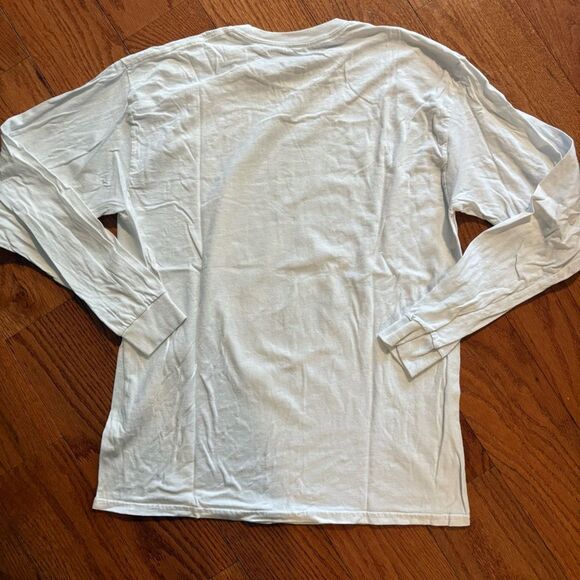 Grateful Dead Shirt Liquid Blue White Long Sleeve Graphic Large - Picture 4 of 4